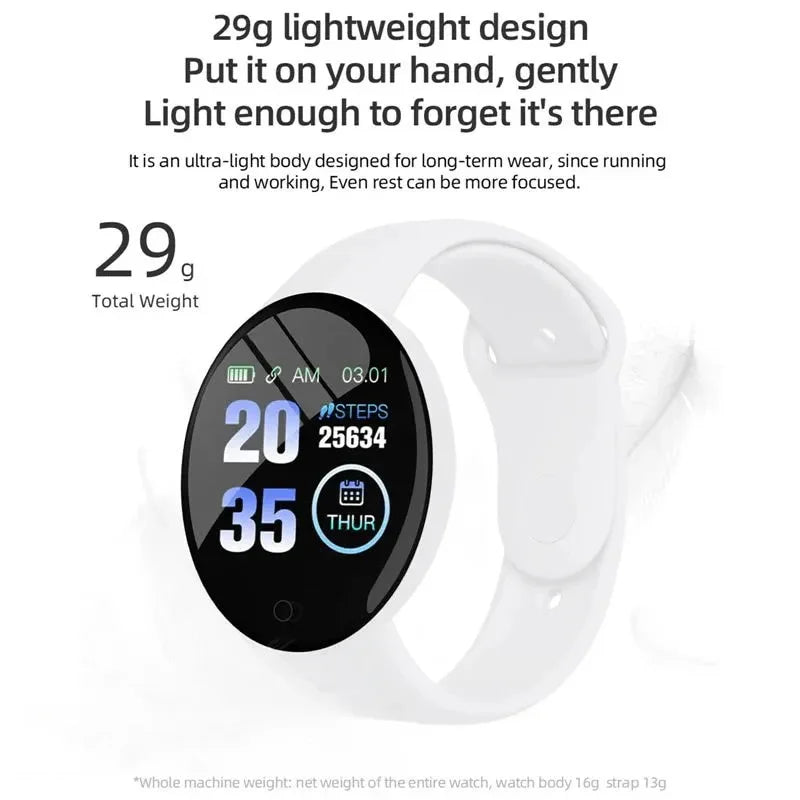 Smart Watch Men Women Bluetooth Fitness Tracker Bracelet Sport Heart Rate Blood Pressure Smartwatch IOS Android