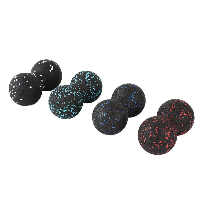 l Peanut Massage Ball High Density Lightweight Fitness Body Fascia Exercise Relieve Pain Yoga Ball
