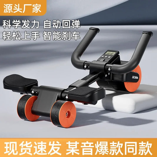 Roller Abs Workout Roller Wheel Exercise Equipment Core Workout Abdominal Wheel Roller