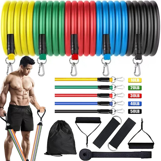 Rubber Band for Fitness Equipment Resistance Bands Elastic Band for Pulling Up Portable Body Sports