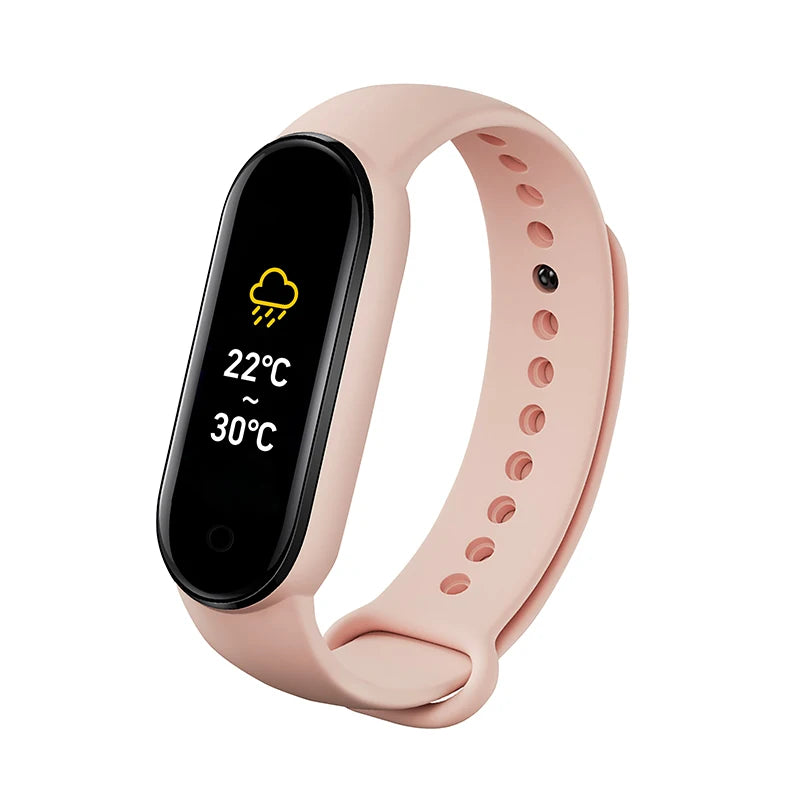 Smart Watch Men Women Fitness Smart Bracelet Sports Band Heart Rate Blood Pressure Monitor Waterproof Multi-function Watches