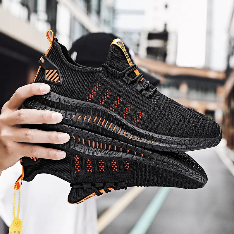 Lightweight Men's Running Shoes Outdoor Breathable Men  Anti-slip Male Sneakers