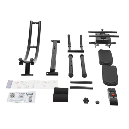 Ab Machine Coaster Abdominal Crunch Trainer Fit Core Workout Equipment with Intelligent