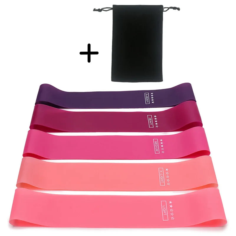 Portable Resistance Band Women's Squat Hips Tension Band Gym Yoga Equipment